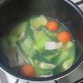 眠り姫1106's cooksnap of when they made ★青梗菜とベーコンのコンソメ煮★.