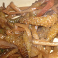 チーズ入りロール's cooksnap of when they made お酒のつまみに！シャキッと☆つくし炒め.