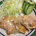 ゆーぴーちゃん☆'s cooksnap of when they made チキンピカタ＊コンソメ味.
