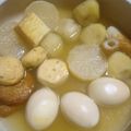 kusumasu's cooksnap of when they made 白だしで作る♪あつあつ土鍋おでん.