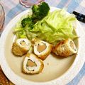 komutatata's cooksnap of when they made ささみかつ（シソ・明太子）.