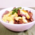 Pallotta's cooksnap of when they made チーズ焼き牛丼♪.