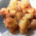 新米のらネコ's cooksnap of when they made 大人も子供も★ポテトチリ.
