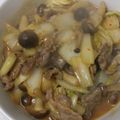 ＡＯＰＩ's cooksnap of when they made 白菜の甘辛みそ炒め.