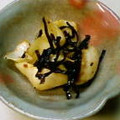 ベッキーハハ's cooksnap of when they made ゆり根と塩昆布和え.
