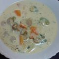 新妻あや's cooksnap of when they made 具たっぷり！みるくスープ.