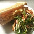 かぴーな's cooksnap of when they made 玉子焼きのホットサンド.