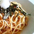 口笛花子ちゃん's cooksnap of when they made ツナと大根おろしの和風パスタ♡.