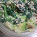 茉美亜ママ's cooksnap of when they made ほうれん草のツナマヨ和え.
