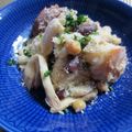 qyulove's cooksnap of when they made きのことパンの煮込みスープ.