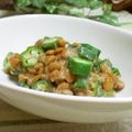 ましゅまろcocoa's cooksnap of when they made おくら納豆に梅を入れました♪.