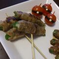 かにしゃんママ's cooksnap of when they made 串○珍のピーマンチーズ豚巻き.