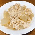 vabochan's cooksnap of when they made 大根の鶏ひき肉トロトロあんかけ.