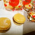 羽継音's cooksnap of when they made ♡はじめてでも簡単2色のマカロン♡誕生日.