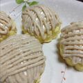 1D♥'s cooksnap of when they made マロンペーストで簡単＊モンブラン.
