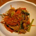 よりぴっぴ's cooksnap of when they made 人参の葉のツナキンピラ風.