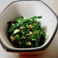 アユミミ☆'s cooksnap of when they made 簡単！春菊のピーナッツ和え☆.