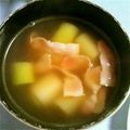 ハルニョッキ's cooksnap of when they made 長ネギとベーコンのコンソメスープ.
