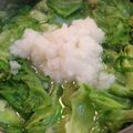ぴょんげくん's cooksnap of when they made お鍋にレタス♪.