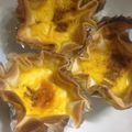 kimiきみ's cooksnap of when they made トースターと餃子の皮でエッグタルト！.