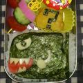 はなうたママ3's cooksnap of when they made 幼稚園弁当！ﾏﾘｵのｷﾗｰ弁当！.