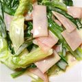 andーR♡'s cooksnap of when they made わけぎとハムのマヨ辛子あえ.