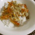 3姉妹ちゃんママ's cooksnap of when they made キンピラゴボウで♪とろ～りチーズ丼.