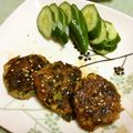 nuri0's cooksnap of when they made ニラつくね.