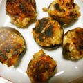 KAZUSAKURA's cooksnap of when they made 生しいたけの海老づめ.