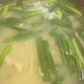 Tajitaji15's cooksnap of when they made 豚肉とニラの味噌汁.