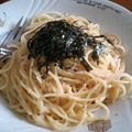 ニコニコ31's cooksnap of when they made あえるだけ！☆明太子スパゲティ.