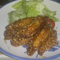 た−る's cooksnap of when they made ✿名古屋風に♡手羽先の唐揚げ✿.