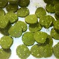 田舎の森's cooksnap of when they made 簡単＊抹茶クッキー.
