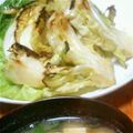 さゅき's cooksnap of when they made 焼くだけ♪焼きキャベツのショウガ醤油がけ.