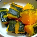 TOモカ's cooksnap of when they made 栗みたいにホクホク♪かぼちゃの煮物☆.