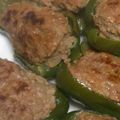 tomsoya's cooksnap of when they made 2合い挽き肉から何品？ピーマン肉詰めの巻.