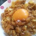 まめめ★'s cooksnap of when they made ごはんがすすむ挽肉納豆.