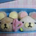 あいかっち's cooksnap of when they made リラックマ＆コリラックマ弁当（キャラ弁）.