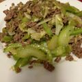 aus55's cooksnap of when they made 豚バラ肉とセロリのエスニック炒め.