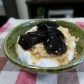 ぽっぽぺぺ's cooksnap of when they made リメイク＠黒豆きなこヨーグルト塩麹添え.