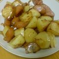 みぃとしょうママ's cooksnap of when they made ピリッと新じゃがとウインナーの炒め物♪.