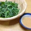 maarine's cooksnap of when they made 和風”春菊と三つ葉”のピリ辛マヨ添え.