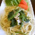 おさむしだまし's cooksnap of when they made ほうれん草とベーコンのペペロンチーノ.