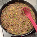 mamayukkin's cooksnap of when they made ☆豚のひき肉炒め☆　どんぶりにも♪.