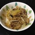 you宥's cooksnap of when they made 塩麹豚バラともやしの絶品！！にんにく炒め.