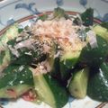 azu211's cooksnap of when they made しそ梅きゅうり.