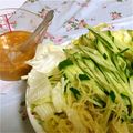 苺うめ's cooksnap of when they made ＊簡単＊ラーメンサラダ＊.