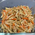 猫のミイヤ's cooksnap of when they made シャキシャキ！菊芋のきんぴら.