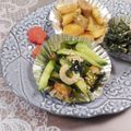 クックHG9V8Y☆'s cooksnap of when they made 竹輪とキュウリとワカメの酢味噌和え.