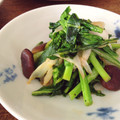 caolife's cooksnap of when they made 福立菜と椎茸炒め.